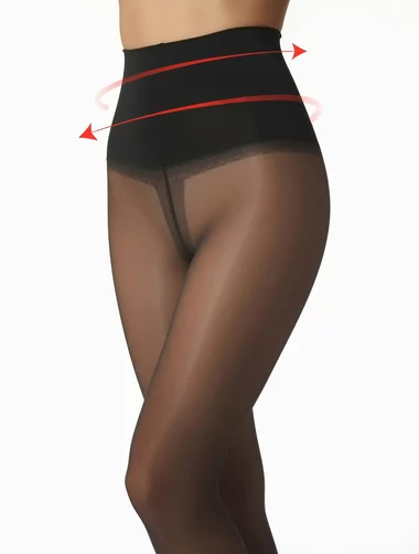 Ciorapi dama cu talie inalta modelatoare Gabriella 716 Slimmer 17 den