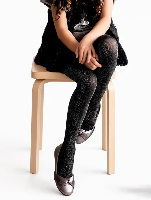 Dresuri copii cu fir metalizat Knittex Moya 60 den