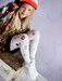 Ciorapi fete cu model pisicute Knittex Crazy Cat 40 den