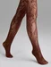 Ciorapi mesh cu model floral Marilyn Charly G001