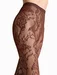 Ciorapi mesh cu model floral Marilyn Charly G001