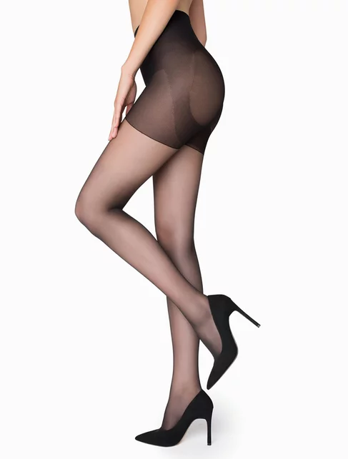Ciorapi cu compresie de preventie modelatori (5.2-9 mmHg) Marilyn Lux Line Shape 5 30 den