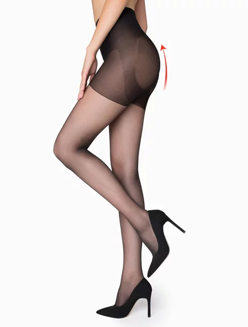 Ciorapi cu compresie de preventie modelatori (5.2-9 mmHg) Marilyn Lux Line Shape 5 30 den