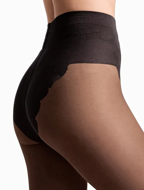 Ciorapi modelatori cu chilot decorat Conte Elegant Style Shaping 40 den