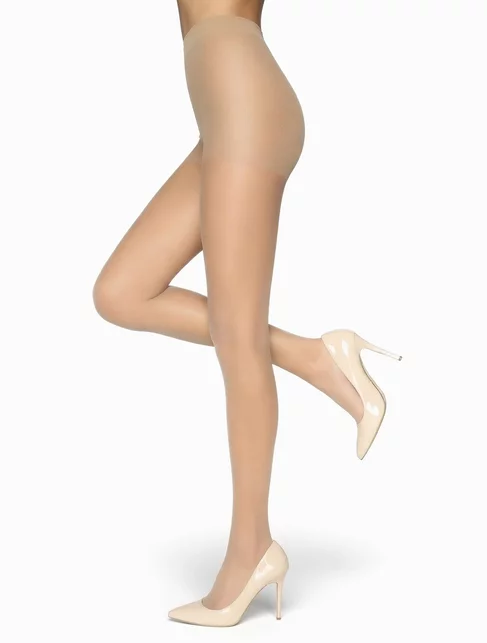 Ciorapi ultra subtiri si rezistenti cu chilot intarit Marilyn Lux Line Air 7 den