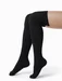 Jambiere lana negre peste genunchi Steven S089-015