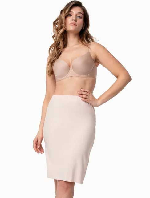 Jupa lunga pentru fusta Julimex Soft Half Slip Long