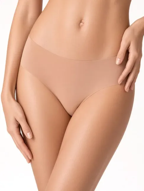 Chiloti brazilieni laser-cut microfibra cu talia joasa Cotonella 8142 0001