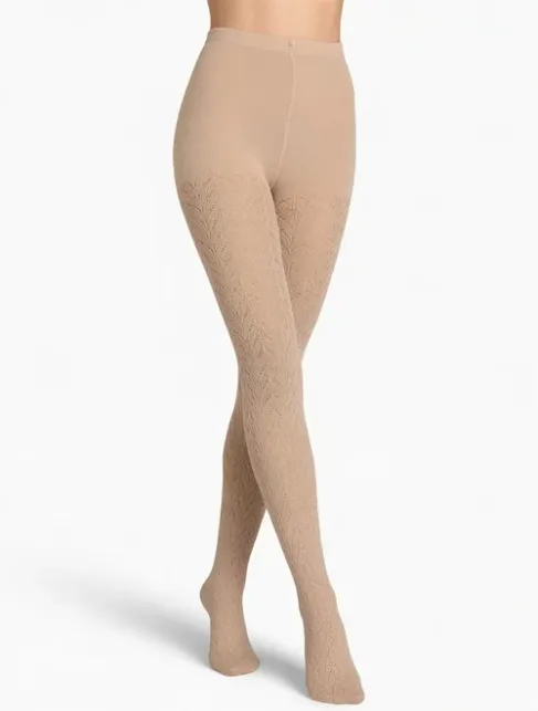 Ciorapi cu model crosetat Marilyn Jacquard D09 120 den