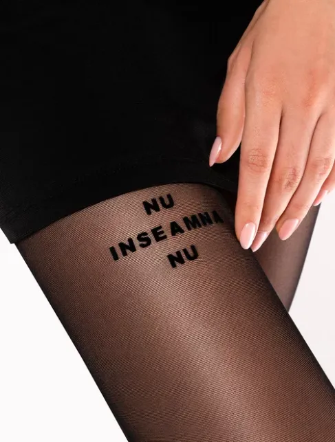Ciorapi dama cu mesaj 