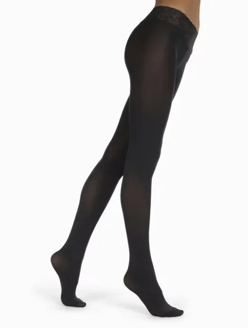 Ciorapi cu talie joasa dantelata Marilyn Erotic Vita Bassa 100 den