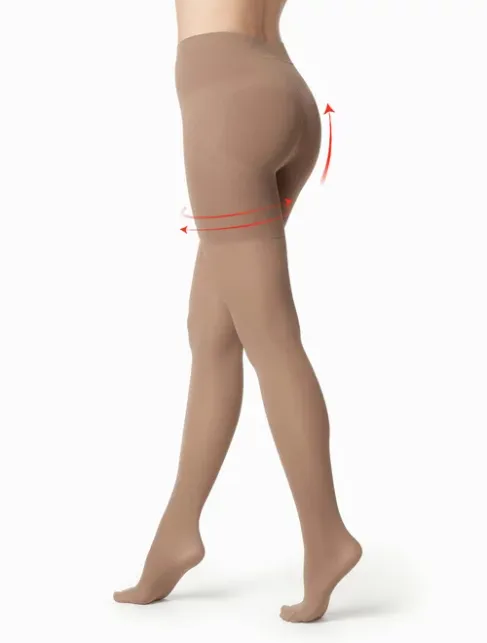 Ciorapi push-up cu ioni de argint Fiore Press Up 60 den