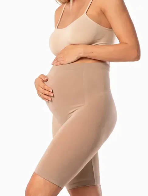 Colanti scurti microfibra 3D gravide Annes Bella Mama 90 den