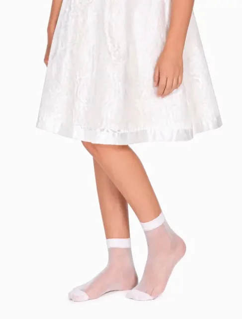 Set 2 perechi sosete fete clasice Knittex Lea 15 den