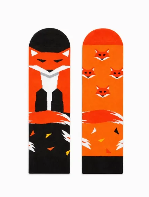 Sosete copii cu model Nanushki FireFox Sox Kids
