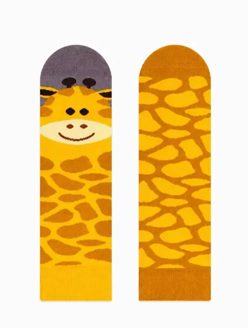 Sosete copii cu model Nanushki Gigi Giraffe Kids