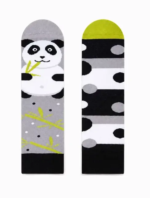 Sosete copii cu model Nanushki Lazy Panda Kids