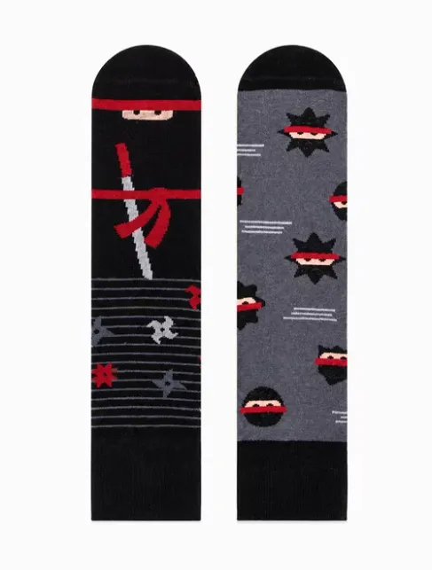Sosete copii cu ninja Nanushki Foot Fighter Kids