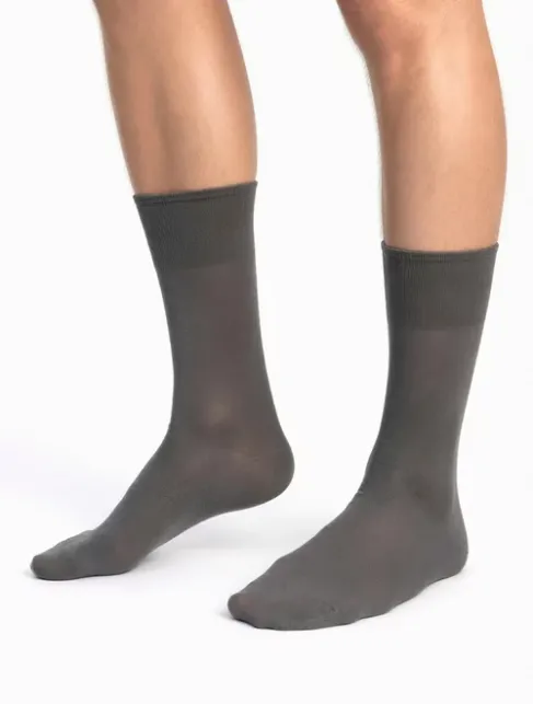 Sosete fine bumbac mercerizat 100% pentru costum Steven S016