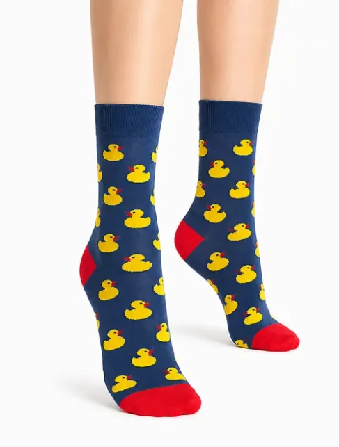 Sosete model unisex Nanushki Just Ducky