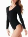 Body brazilian bumbac maneca lunga Cotonella 3506 0001