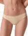 Chiloti brazilieni cu talia joasa si dantela Cotonella ADA76 0001