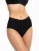 Chiloti clasici microfibra talie inalta laser-cut Julimex Infinity Maxi