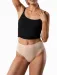 Chiloti tanga invisible microfibra cu talie inalta Julimex String Maxi