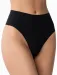 Chiloti tanga invisible microfibra cu talie inalta Julimex String Maxi