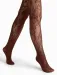Ciorapi mesh cu model floral Marilyn Charly G001