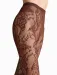 Ciorapi mesh cu model floral Marilyn Charly G001