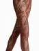 Ciorapi mesh cu model floral Marilyn Charly G001