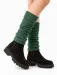 Jambiere bumbac verzi fara varf Steven S092-034