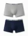 Set 2 perechi boxeri clasici bumbac talie joasa Cotonella GU017 0002