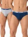 Set 2 perechi chiloti clasici bumbac talie joasa Cotonella GU016 0002
