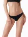 Set 3 perechi chiloti tanga bumbac cu talia joasa Cotonella 3489 0003