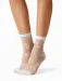 Sosete lycra albe cu inimioare albe Laura Baldini Wild 20 den