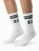 Sosete sport cu talpa flausata si model Steven S047-122