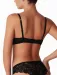 Sutien microfibra T-shirt buretat cu sarme Cotonella 8631 00B1