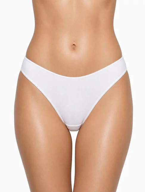 Set 3 perechi chiloti brazilieni bumbac v-cut Cotonella GD471 0003