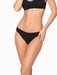 Set 3 perechi chiloti brazilieni bumbac cu talia joasa Cotonella 3490 0003
