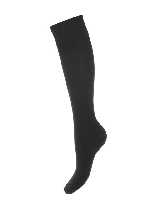 Soset bumbac lungi sub genunchi simple Milena 0248-S