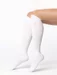 Sosete bumbac albe lungi sub genunchi Steven S072-078