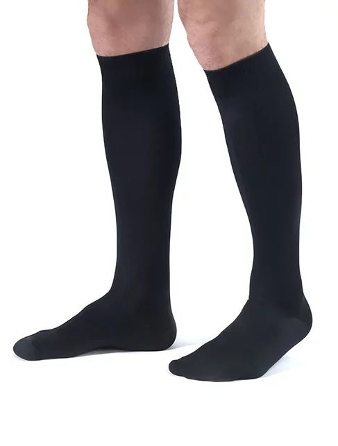 Sosete barbati bumbac lungi compresie ridicata CL 1 (18-21 mmHg) Veera 140 den