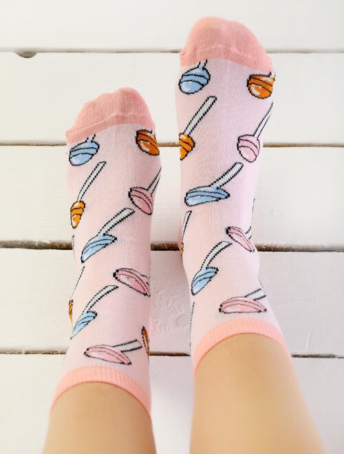 Sosete colorate cu acadele Socks Concept SC-1565-2