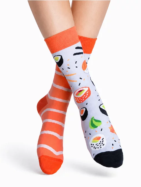 Sosete colorate cu sushi Nanushki Sushi Socks