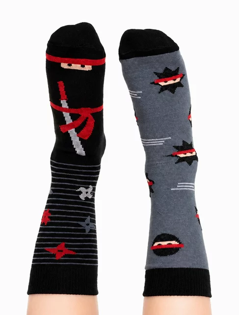 Sosete copii cu ninja Nanushki Foot Fighter Kids