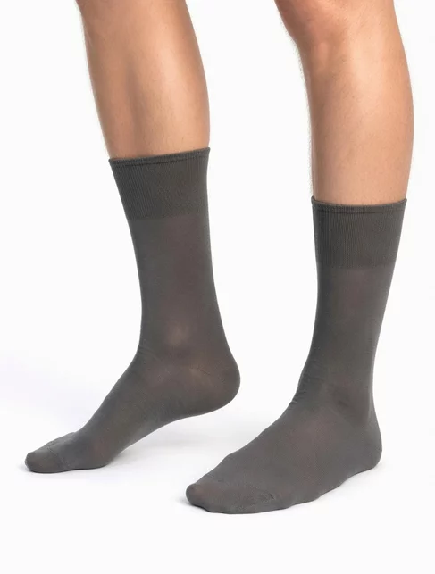 Sosete fine bumbac mercerizat 100% pentru costum Steven S016