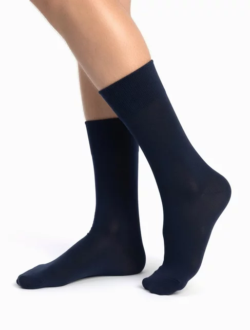 Sosete fine bumbac mercerizat 100% pentru costum Steven S016