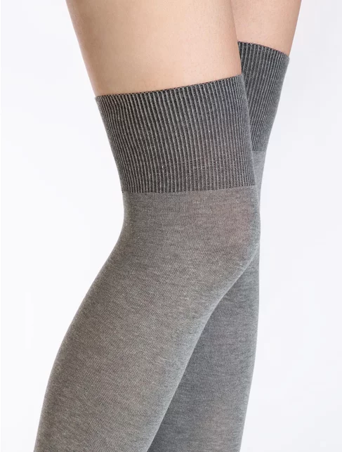 Sosete jambiere bumbac peste genunchi Marilyn Zazu 899 100 den